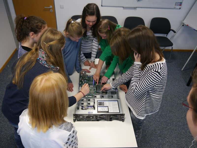 Software-Entwicklerinnen von morgen