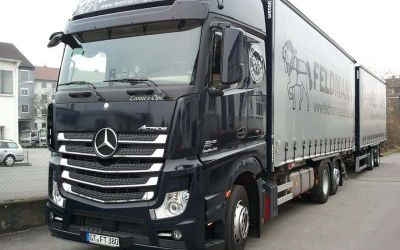 LKW von Spedition Feldmann