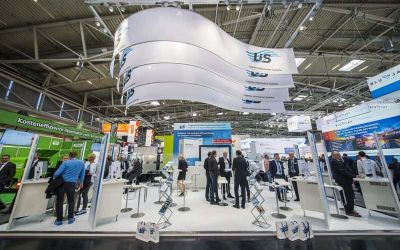 Messestand der LIS AG auf der Transport Logistics 2017