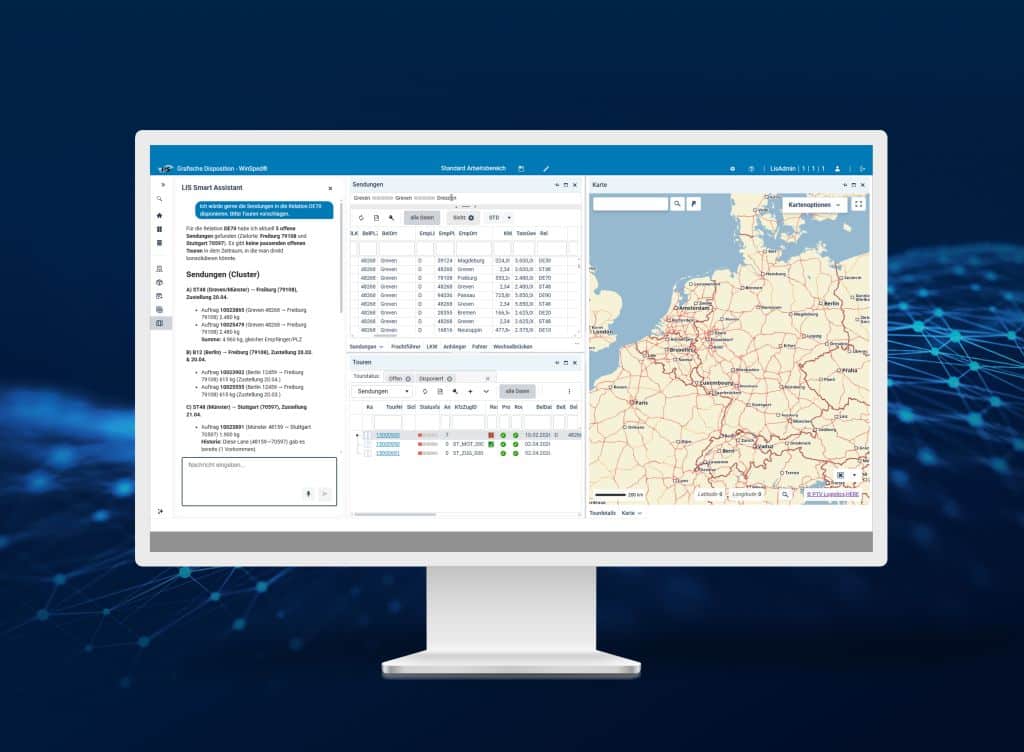 Mehr Zeit für die wichtigen Entscheidungen: LIS präsentiert neuen KI-Assistenten für die Disposition auf der IAA TRANSPORTATION